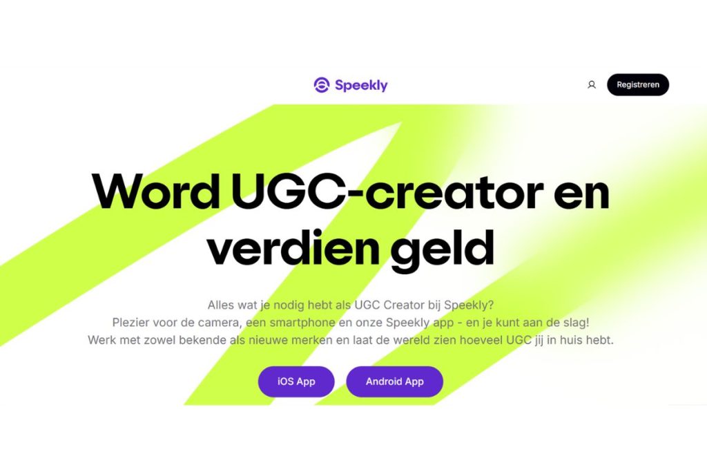 UGC platform Speekly